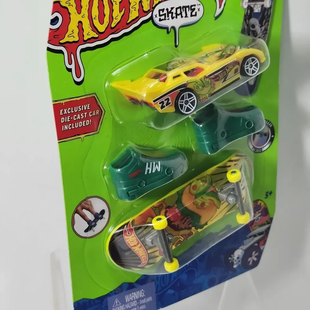 Hot Wheels Skate Metallic GOLD Deck Maximum Leeway Exclusive Diecast Fingerboard